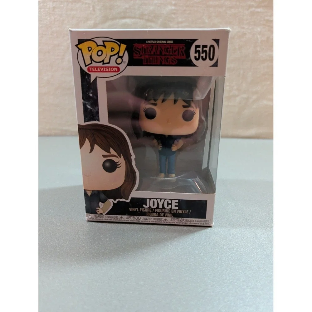Funko Pop Stranger Things Joyce Byers Vinyl‎ Figure 550 Netflix Original Series
